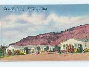 Linen MOTEL SCENE St. George Utah UT AD9852