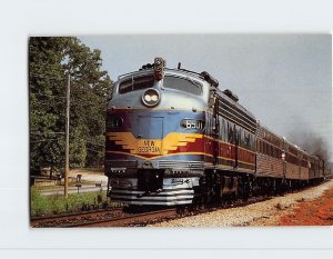 Postcard - New Georgia Railroad EMD, E-8 Unit Number 6901 - Stone Mountain, GA