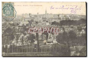 Old Postcard Pau Vue Generale