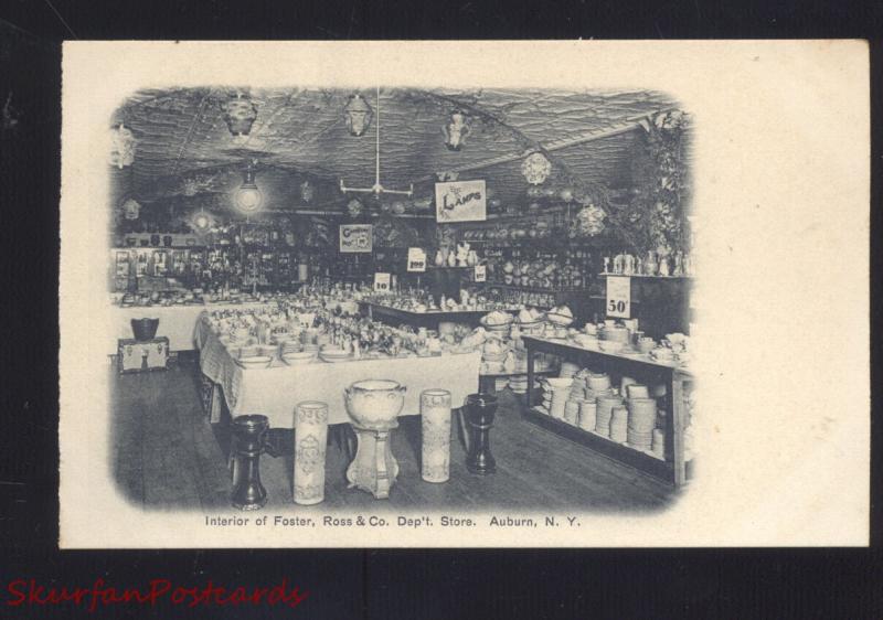 AUBURN NEW YORK ROSE DEPARTMENT STORE INTERIOR VINTAGE 