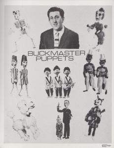 The Buckmaster Puppets Toy Striptease Doll Butlins Holiday Camp Publicity Photo