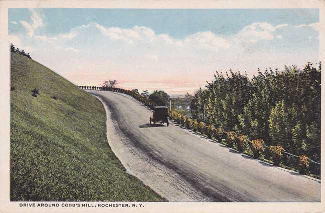 Drive Around Cobb's Hill Park NY, Rochester, New York - WB