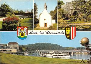 GG2768 linz die donaustadt ship bateaux  austria