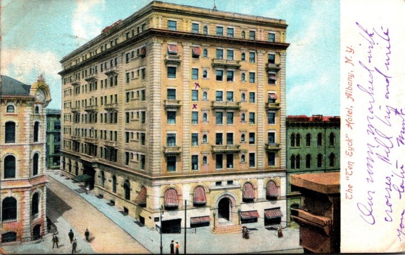 New Yorl Albany The Ten Eyck Hotel 1907