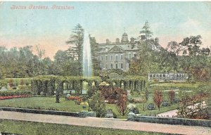 GRANTHAM LINCOLNSHIRE ENGLAND~BELTON GARDENS~1905 POSTCARD