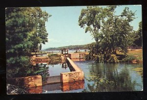 Bridgton, Maine/ME Postcard,  View Of Highland Lake Fishing Area