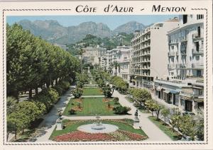 BF21755 menton a m les jardins bioves  france  front/back image