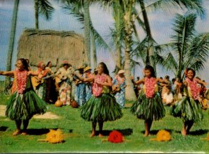 Hawaii Honolulu Hula Dancers Kodak Hula Show