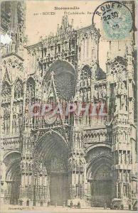 CPA Rouen Normandie Cathedrale Porte