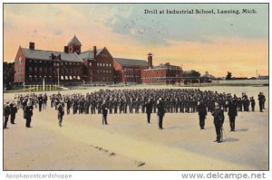 Michigan Lansing Drill At Industrial School 1911