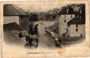 CPA CHAMPAGNOLE --la-RIVIERE d'Ain (212397)