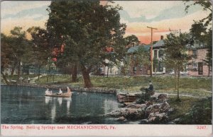 Postcard Boiling Springs Near Mechanicsburg PA The Spring