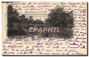 Old Postcard Roquefavour The Arc Edges