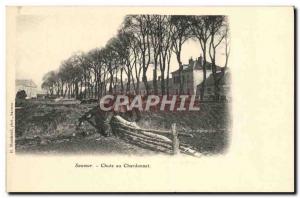 Old Postcard Horse Riding Equestrian Saumur Drop the Chardonnet