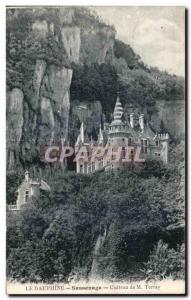 Old Postcard The Dauphine Sassenage castle of Terray