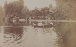 Romantic Dating The Lake Abbey Park Leicester RPC Postcard