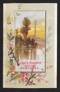 VICTORIAN TRADE CARD LE Pinkham's Vegetable Compound