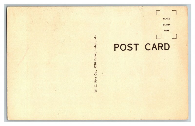 Postcard First Presbyterian Church Halstead Kansas Vintage Standard View Card