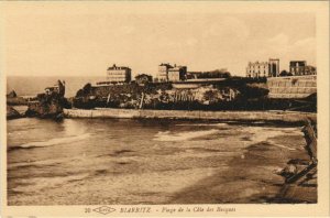 CPA Biarritz Plage de la Cote des Basques FRANCE (1126289)