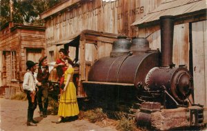 United States Old Betsy borax mine engine Ghost town at Knott's Berry Farm