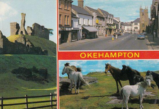 Okehampton Woolwich Building Society Postcard