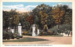 Brackett Memorial Gate Saratoga Springs, New York