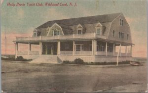 Postcard Holly Beach Yacht Club Wildwood Crest NJ