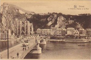 Belgium Dinant La Citadelle l'Eglise et le Pont