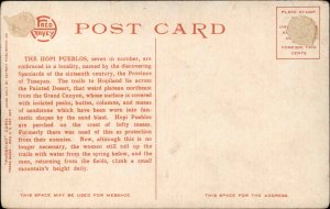 Fred Harvey #12940 Native American Hopi Indians c1910 Postcard