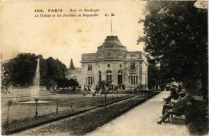 CPA PARIS 16e BOIS de BOULOGNE Palais et les Jardins de Bagatelle (577245)