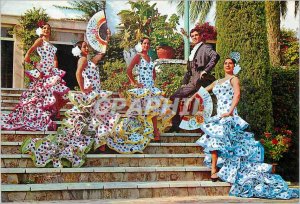 Postcard Modern Pacoi Lucio y su Fiesta Ballet Dance Cadiz