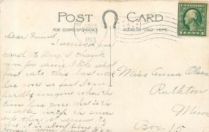 c1910 Postcard; US Post Office, Blair NE Washington County Posted