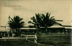 malay malaysia, PERAK IPOH, The Market Hall (1910s) Moritani Postcard