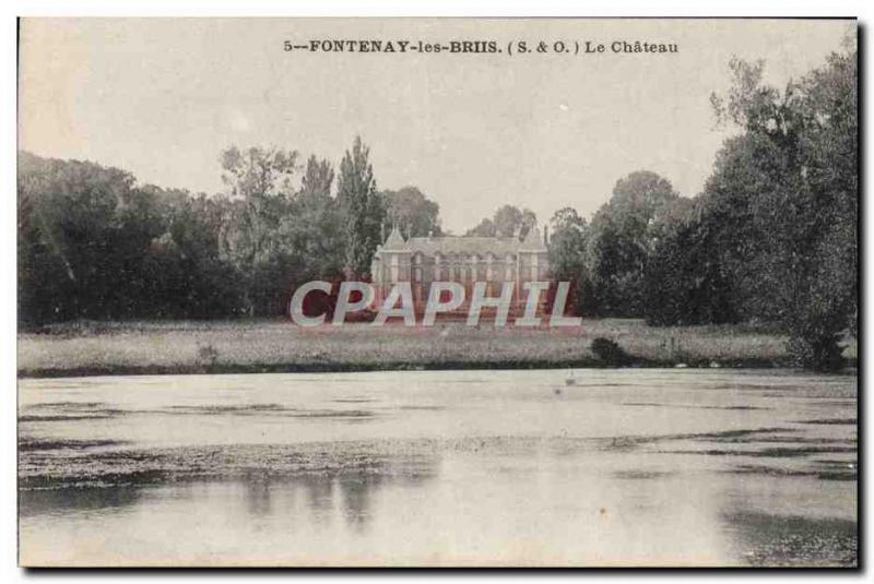 Old Postcard Chateau Fontenay-l?s-Briis