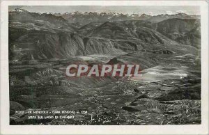 Old Postcard The Mendola Cima Penegal m 1738 Vista sul Lago from Caldaro