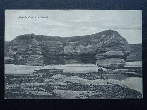 Scotland Angus ARBROATH Mason's Cove showing Boys Fishing in Pool c1904 Postcard