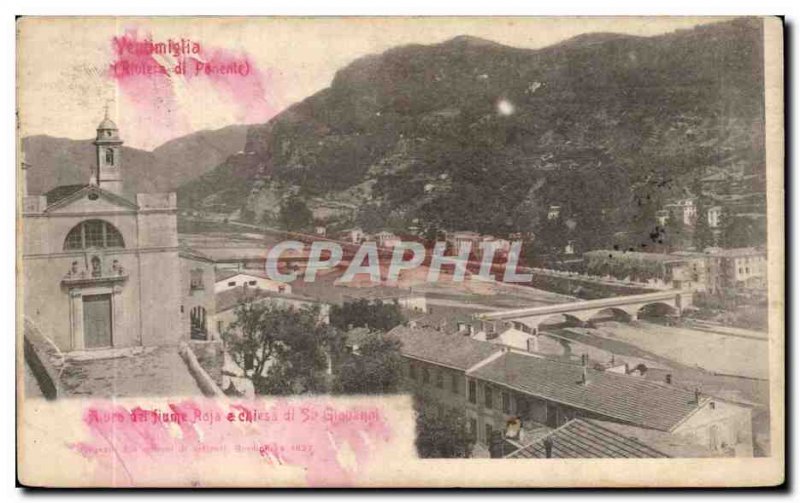 Old Postcard Ventimiglia