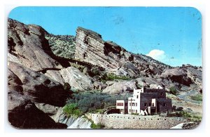 Park Of The Red Rocks Denver Mountain Parks Colorado c1956 Postcard