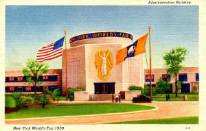 NY - New York City. 1939 World's Fair. Administration Building