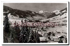 Old Postcard Megeve Le Val D'Arly