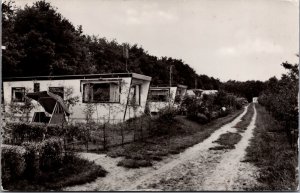 Netherlands Camping De Hoge Linde Overberg Vintage RPPC C022