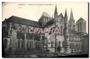 Old Postcard Lisieux Apse of the Cathedrale Saint Pierre