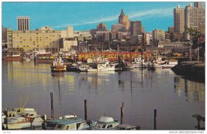 Harbour and Pleasure Boats, Stanley Park, Vancouver,  B.C., Canada, 40-60s