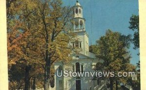 First Congregational Church - Bennington, Vermont VT  