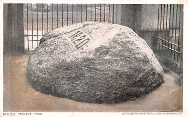 Plymouth Rock in Plymouth, Massachusetts