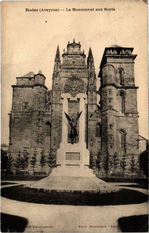 CPA RODEZ - Le Monument aux Morts (109538)