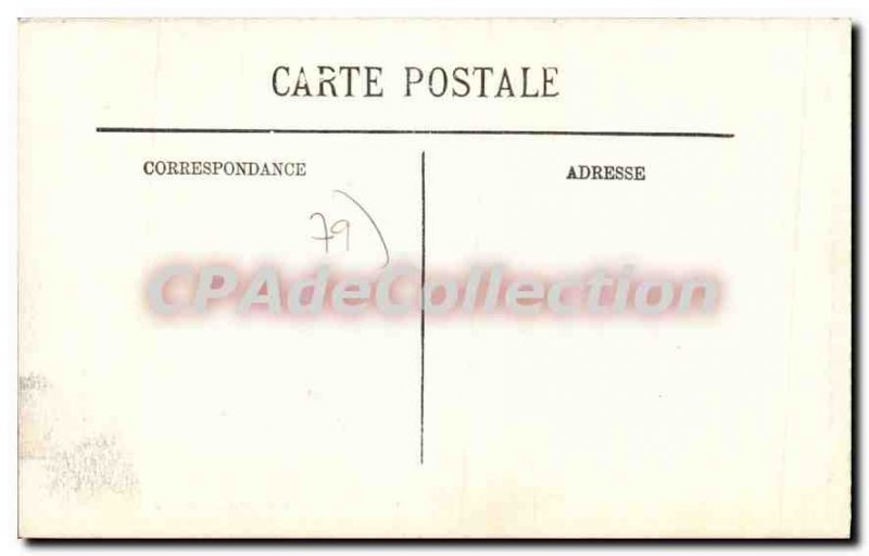 Old Postcard Niort L'Hopital