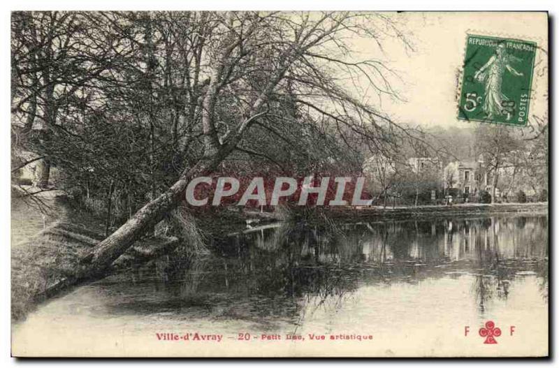 Postcard Old City of Avray Small lake