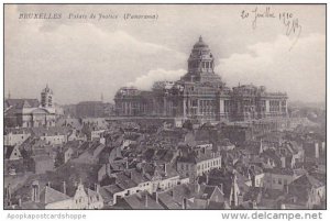 Belgium Brussells Palais De Justice 1910