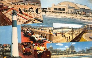 Greetings from Atlantic City New Jersey Postcard